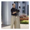 Groundskeeper Cigarette Waste Collector, Pyramid, 1 Gal, 12.25 x 39.75, Beige