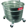 Metal Mop Bucket, 26 Qt, Steel