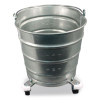 Metal Mop Bucket, 26 Qt, Steel