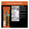 Protein Bars, Crunchy Peanut Butter, 1.76 Oz Individually Wrapped, 12/Pack