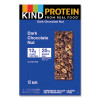 Protein Bars, Double Dark Chocolate, 1.76 Oz Individually Wrapped, 12/Pack