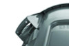 Vented Round Brute Container, 10 Gal, Plastic, Gray