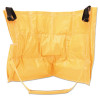 Brute Caddy Bag, 12 Compartments, 20" Diameter, Yellow