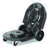 Brute Tandem Dolly, Two-Container, 300 Lb Capacity, 20.25w x 45d x 8h, Black