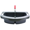 Maid Caddy, Two Compartments, 16 x 9 x 5, Gray