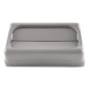 Swing Lid For Slim Jim Waste Container, Gray