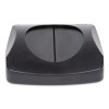 Swing Top Lid For Untouchable Recycling Center, 16" Square, Black