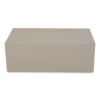 Carryout Boxes, 7 x 4.5 x 2.75, White, Paper, 500/Carton