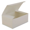 Carryout Boxes, 7 x 4.5 x 2.75, White, Paper, 500/Carton