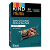 Minis, Dark Chocolate Nuts/Sea Salt, 0.7 Oz Bar, 10/Pack
