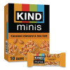 Minis, Caramel Almond Nuts/Sea Salt, 0.7 Oz Bar, 10/Pack