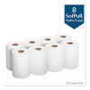 Sofpull Premium Junior Capacity Towel, 1-Ply, 7.8 x 14.8, White, 225/Roll, 8 Rolls/Carton