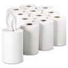 Pacific Blue Basic Recycled Paper Towel Roll, 1-Ply, 7.88" x 350 Ft, White, 12 Rolls/Carton