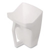 Bouncer Bar/Utility Scoop, 64 Oz, Plastic, White