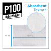 Light Duty Paper Wipers, 2-Ply, 8 x 12.5, White, 148/Box, 20 Boxes/Carton