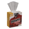 Lightweight Disposable Shop Towels, 9.1 x 12.5, White, 200/Box