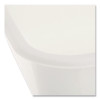 Microban Dishpan, 4.5 Gal, 14.5" X 12.5" X 5.7", White, 6/Carton