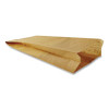 Ecocraft Grease-Resistant Sandwich Bags, 6.5" x 1" x 8", Natural, 2,000/Carton