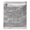 Foil Single-Serve Bags, Unlabeled Burger, 6" x 0.75" x 6.5", Silver, 1,000/Carton