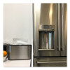 Xpress Countertop Towel Dispenser, 12.68 X 4.56 X 7.92, Stainless Steel/Black