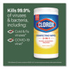 Disinfecting Wipes, Bleach Free Cleaning Wipes, 1-Ply, 7 x 8, Fresh Scent/Citrus Blend, White, 75/Canister, 3/Pack, 4/Carton