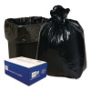 Linear Low-Density Can Liners, 30 Gal, 0.71 Mil, 30" x 36", Black, 25 Bags/Roll, 10 Rolls/Carton