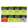 Green Tea Assortment, Individually Wrapped, Eight Flavors, 64 Tea Bags/Box