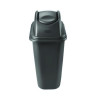 Rectangular Free-Swinging Plastic Lids, Black