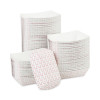 Paper Food Baskets, 0.5 Lb Capacity, Red/White, 1,000/Carton