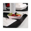 Paper Food Baskets, 1 Lb Capacity, Red/White, 1,000/Carton
