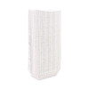 Paper Food Baskets, 3 Lb Capacity, Red/White, 500/Carton