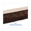 Deck Brush Head, 2" Brown Palmyra Fiber Bristles, 10" Brush