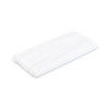 Paper Table Cover, Embossed Paper With Plastic Liner, 54" X 108", White, 20/Carton
