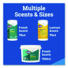 Disinfecting Wipes, 1-Ply, 7 x 8, Fresh Scent, White, 700/Bucket