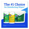 Disinfecting Wipes, 1-Ply, 7 x 8, Fresh Scent, White, 700/Bucket