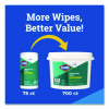 Disinfecting Wipes, 1-Ply, 7 x 8, Fresh Scent, White, 700/Bucket
