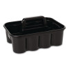 Commercial Deluxe Carry Caddy, Eight Compartments, 15 x 7.4, Black