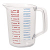 Bouncer Measuring Cup, 32 Oz, Plastic, Clear