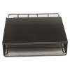 Onyx One Drawer Hospitality Organizer, 5 Compartments, 12.5 x 11.25 x 3.25, Black