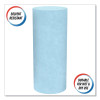 Pro Shop Towels, Heavy Duty, 1-Ply, 10.4 x 11, Blue, 12 Rolls/Carton