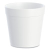 Foam Containers, 32 Oz, White, 25/Bag, 20 Bags/Carton