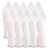 Vented Foam Lids, 8 Oz To 60 Oz Hot Cups, White, 50/Pack, 10 Packs/Carton