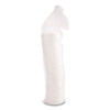 Vented Foam Lids, 8 Oz To 60 Oz Hot Cups, White, 50/Pack, 10 Packs/Carton