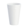 Foam Drink Cups, 32 Oz., White, 25/Bag, 20 Bags/Carton