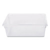 Food/Tote Boxes, 12.5 Gal, 26 x 18 x 9, Clear, Plastic