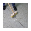 Deck Brush Head, 2" Cream Polypropylene Bristles, 10" Brush