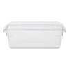 Food/Tote Box Lids, 12 x 18, Clear, Plastic