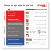 Power Clean Oil, Grease And Ink Cloths, Jumbo Roll, 9.8 x 12.2, Blue, 717/Roll