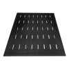 Free Flow Comfort Utility Floor Mat, 36" x 48", Black Non-Slip Vented Surface