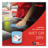 General Clean X60 Cloths, Jumbo Roll, 12.5 x 13.4, Blue, 1,100/Roll